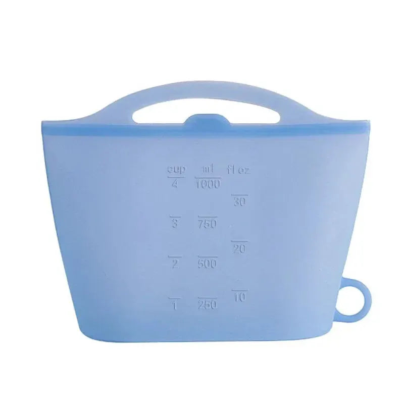 Silicone Zipper Bag | Capacity 1000/1200ml | Silicone | 1000ml, 1200ml