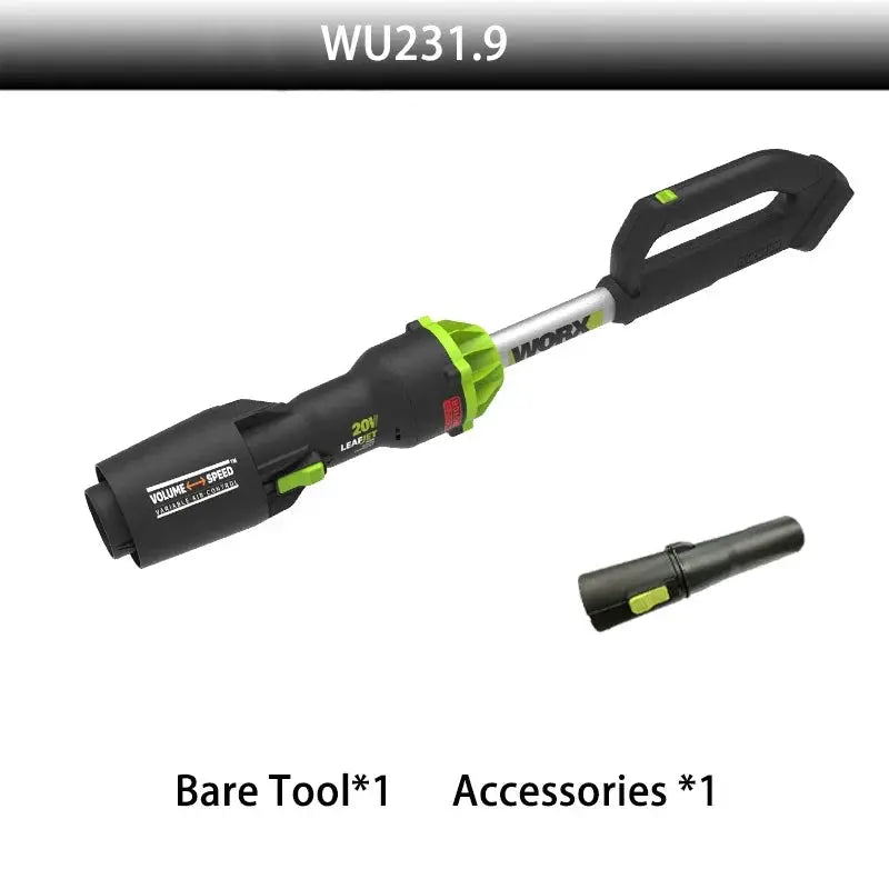 WORX WU231 blower 20V Brushless Leafjet Blower hair dryer household dust collector [Non Battery and Charger] from PriceLows™