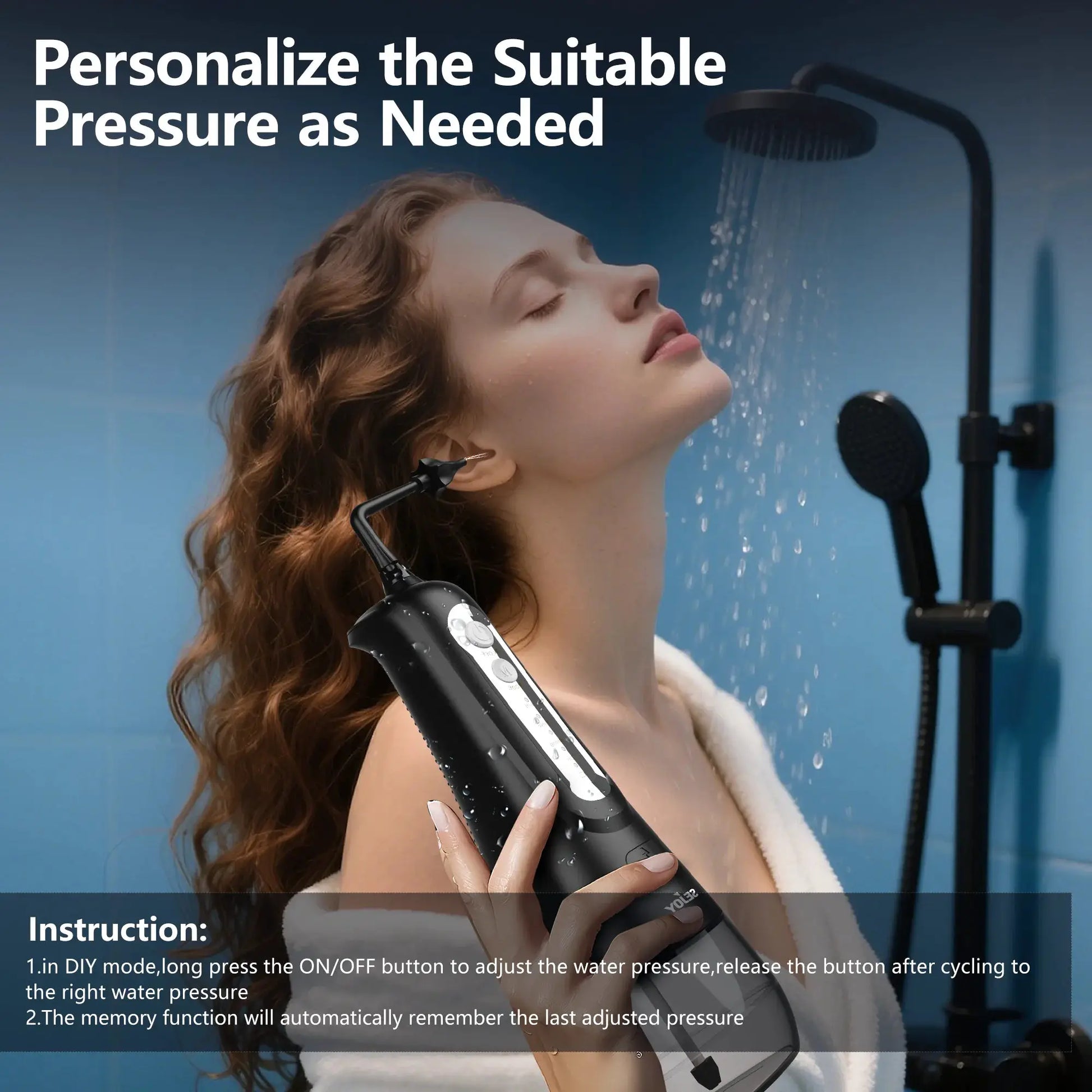 Ear Wax Removal Tool, Electric Ear Irrigation Flushing System, Water Powered with 4 Pressure Modes,8 Reusable Replacement Tips from PriceLows™