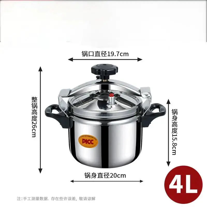 Pressure Cooker | 30 Quart Capacity | Stainless Steel | Large Steamer