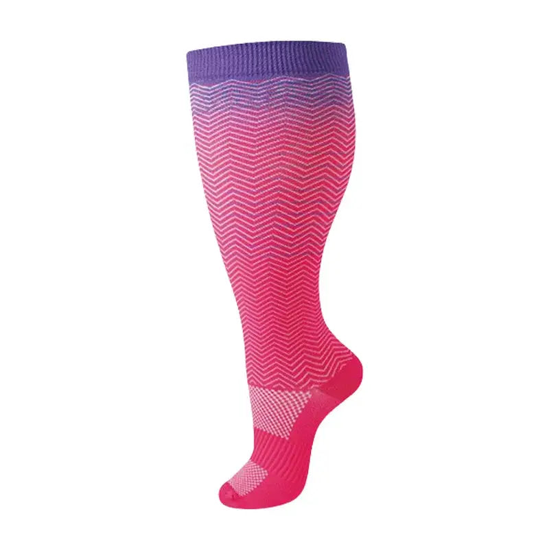 Compression Socks | 20-30 Mmhg Pressure | Wide Calf | 2Xl To 4Xl