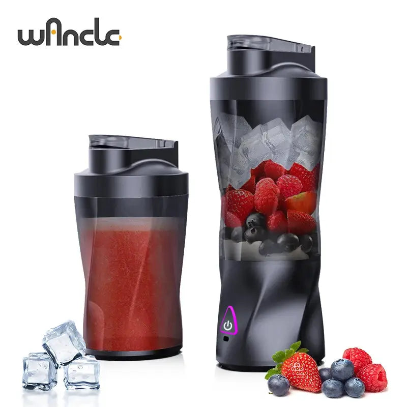Electric Portable Juicer Fresh Fruit Mixer 700ML Multifunctional USB Rechargeable Shakes Smoothie Blender Outdoor Mixing Cup from PriceLows™