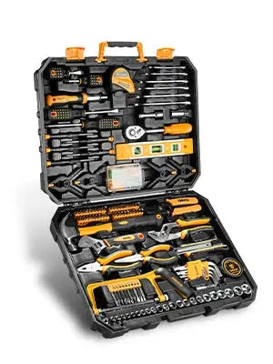 DEKO 228Pieces Socket Wrench Auto Repair Tool Combination Package Mixed Tool Set Hand Tool Kit with Plastic Toolbox Storage Case from PriceLows™