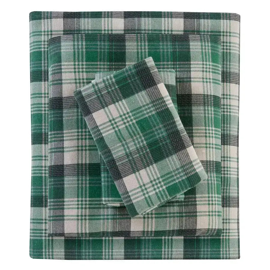 Cotton Sheet Set Cottage Charms Print, 100 Cotton Flannel Sheets Warm amp Fuzzy Bedding Set Queen Size Sheets, Fitted Pocket Fit from PriceLows™