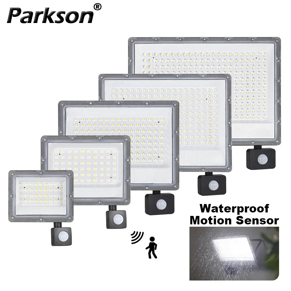 LED Flood Light | PIR Motion Sensor | IP66 Waterproof | 220V 50W-500W