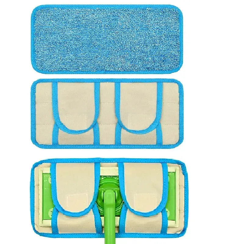 Microfiber Mop Pad for Swiffer Sweeper Floor Washable Reusable Mop Cloths Wet and Dry Flip Mop Cleaning Tools from PriceLows™