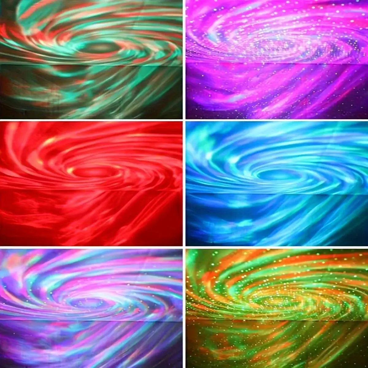 LED Night Light Galaxy Projector | Remote Control | 7 Modes