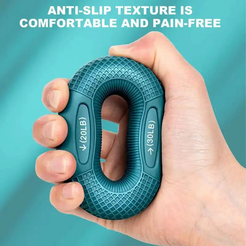 Silicone Finger Gripper Ring | Hand Muscle Strengthener | Wrist Exerciser