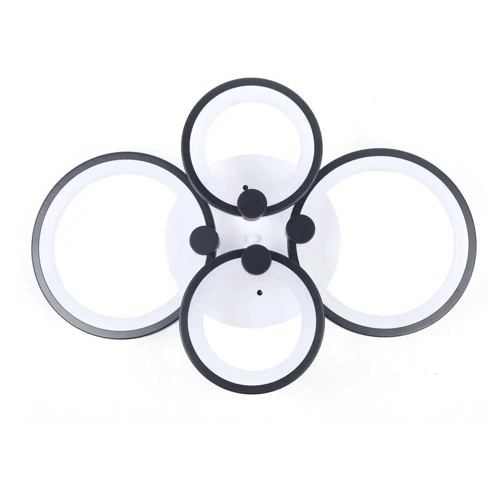 4/6/8 Heads Acrylic Modern LED Ceiling Light Flush Mount Stepless Dimming Lamp Chandelier Living Room Bedroom Indoor Lighting from PriceLows™