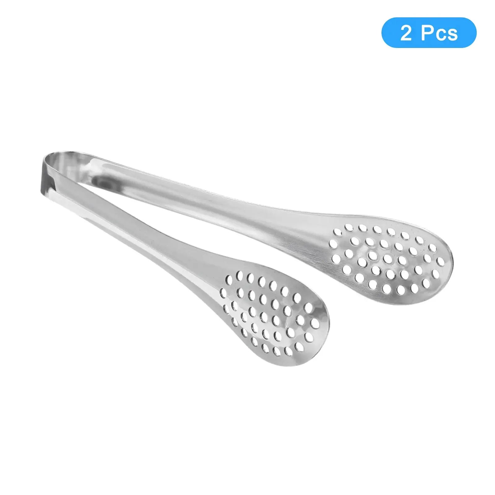 2pcs Silver Serving Tongs 7 Inch - Stainless Steel Ice Tongs Mini Sugar Tongs for Appetizers Charcuterie Dessert Tea Bar Cafe from PriceLows™