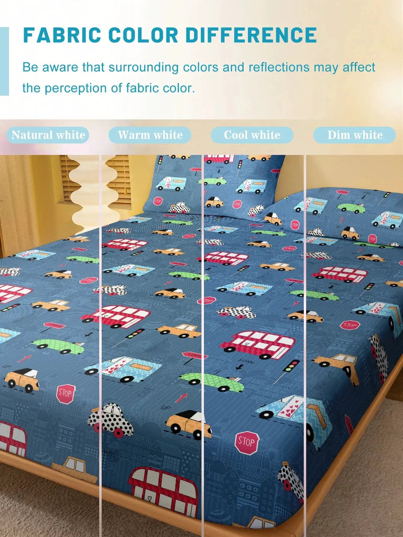 1 cartoon fun printed matte Fitted Sheet, bedroom printed bed cover, bedding (excluding pillowcases) from PriceLows™