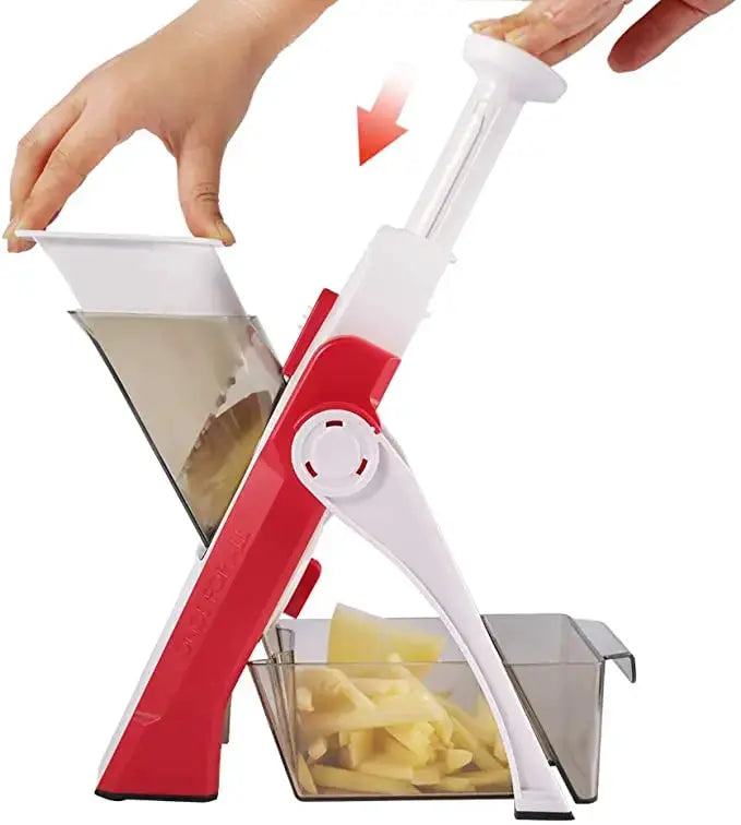 Vegetable Chopper | Stainless Steel Blade | ABS Construction | Green