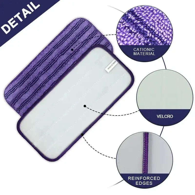 Reusable Microfiber Mop Pads for Swiffer Wet Jet Wet and Dry Pad Household Dust Cloth Cleaning Brush Cloth Tools Accessories from PriceLows™