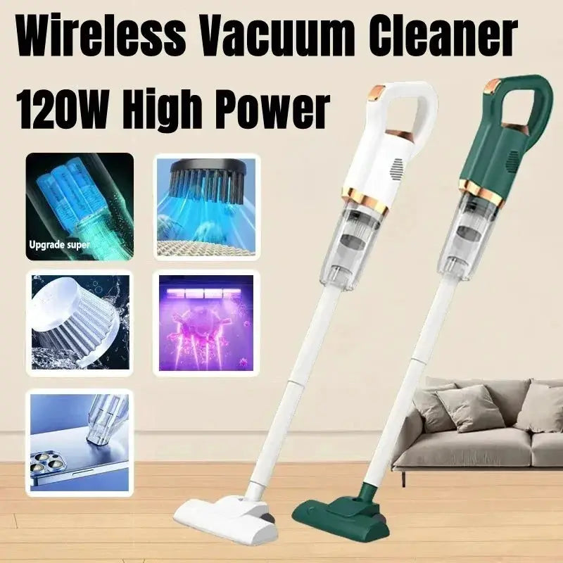 Cordless Handheld Vacuum | Strong Suction | Li-ion Battery | Home Car Use