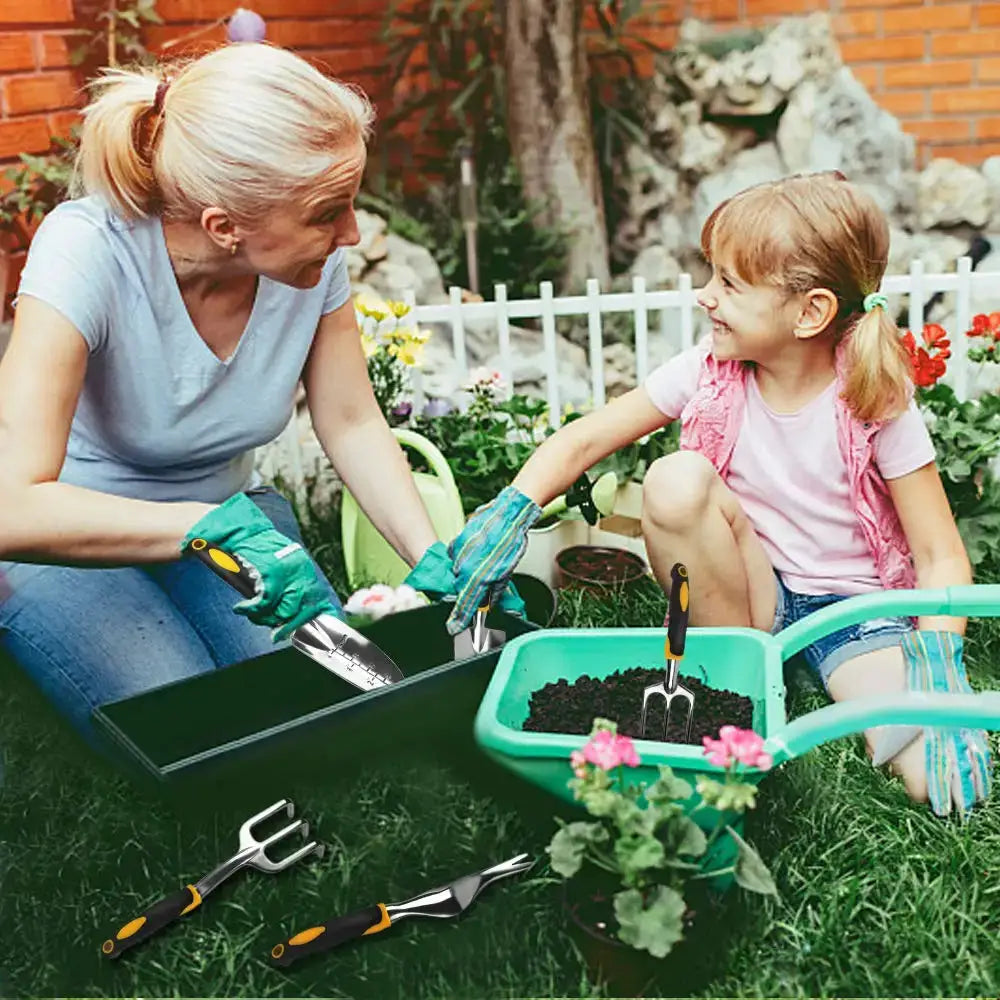Garden Tool Hand Trowel,Rake,Cultivator,Weeder Tools With Ergonomic Handle,Garden Lawn Farmland Transplant Gardening Bonsai Tool from PriceLows™