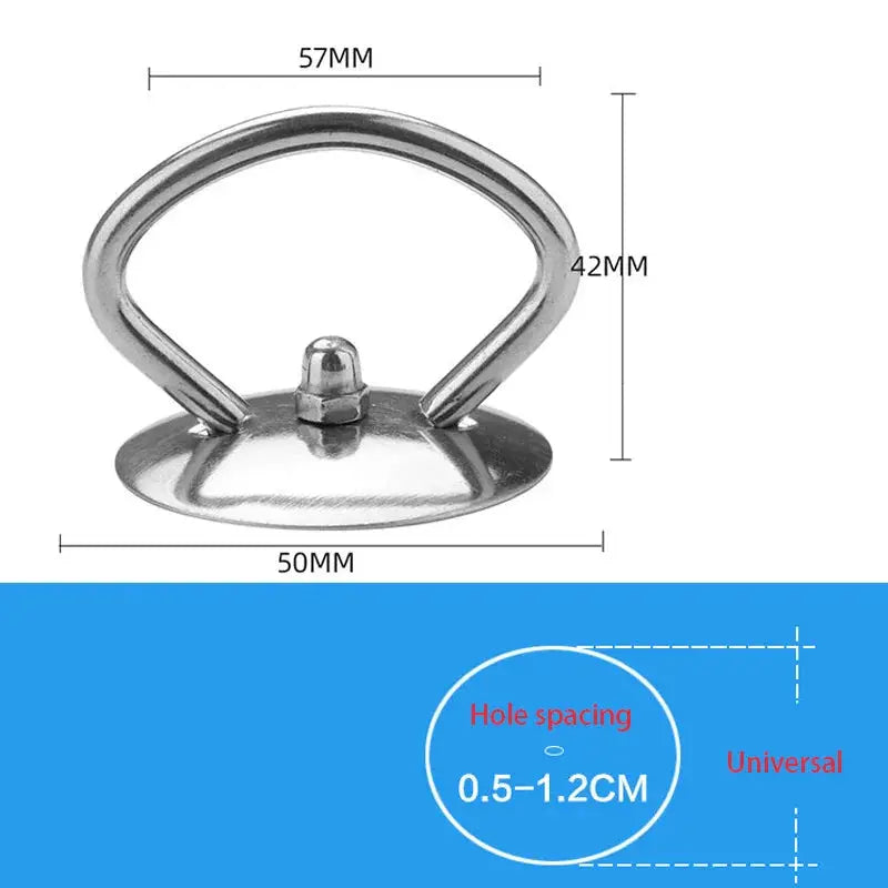 Lid Handle Knob Cover | Stainless Steel Plastic | Universal Fit | One Size