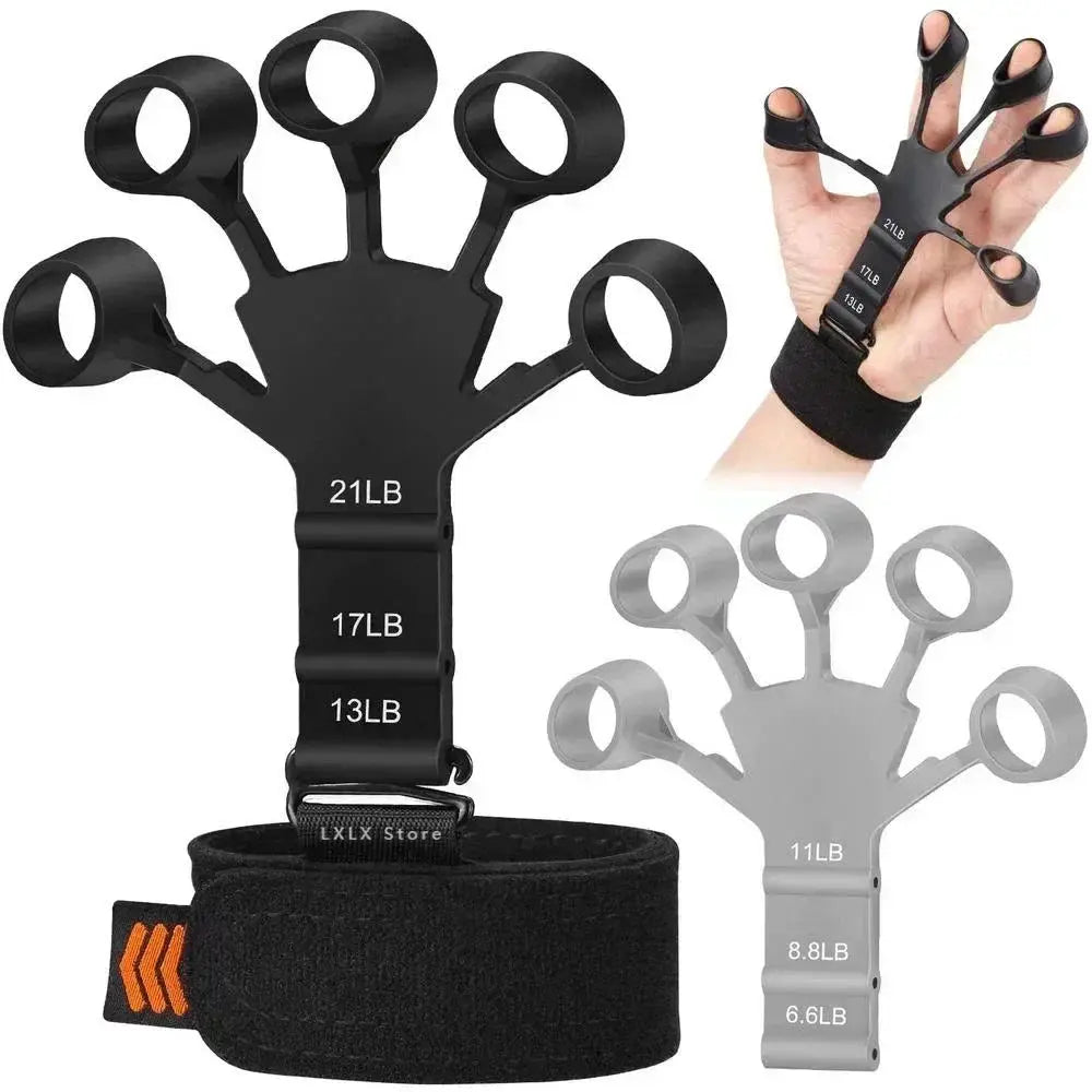 Hand Grip Strengthener | Adjustable Resistance | Finger Trainer