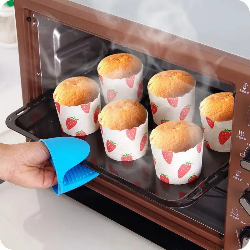Oven Mitts | Silicone Non Slip | Heat Resistant | 2 Pack