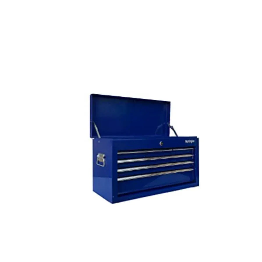 Portable Metal Tool Chest with 6 Drawers 24" 6-Drawer Tool Chest Cabinet with Ball Bearing Drawer Slides Steel Tool Storage Box from PriceLows™