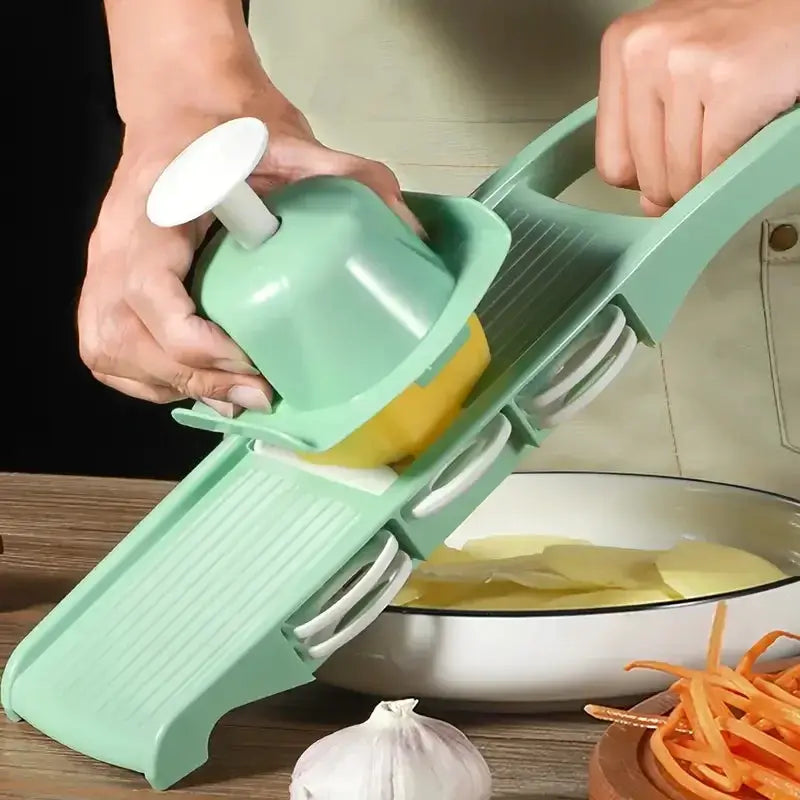Multifunctional Vegetable Slicer | Stainless Steel | Ergonomic Handle