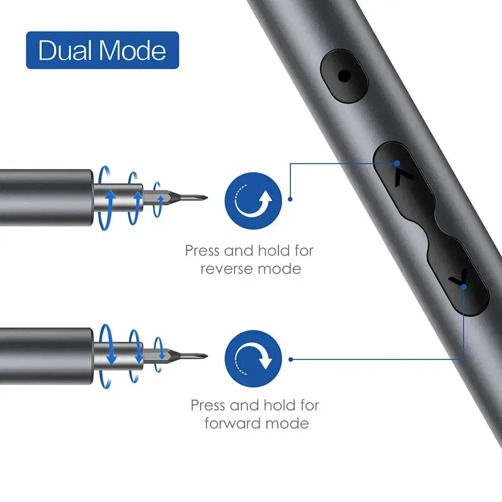 Electric Screwdriver Precision Sets 62 in 1 Power Tool Kit Rechargeable Wireless Mini Small Magnetic Bits for Xiaomi Cell Mobile from PriceLows™