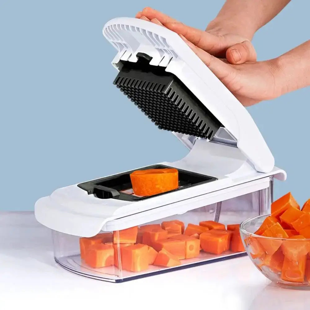 Vegetable Chopper | 18 In 1 Multifunction | Plastic ABS Blade | One Size