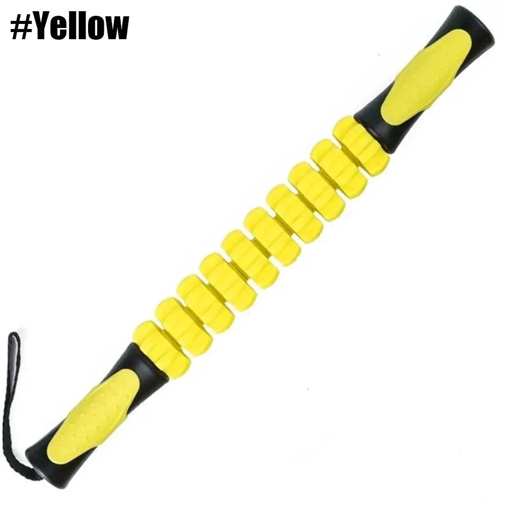 Muscle Roller Massage Stick | Rubber Body Massager | Soreness Relief