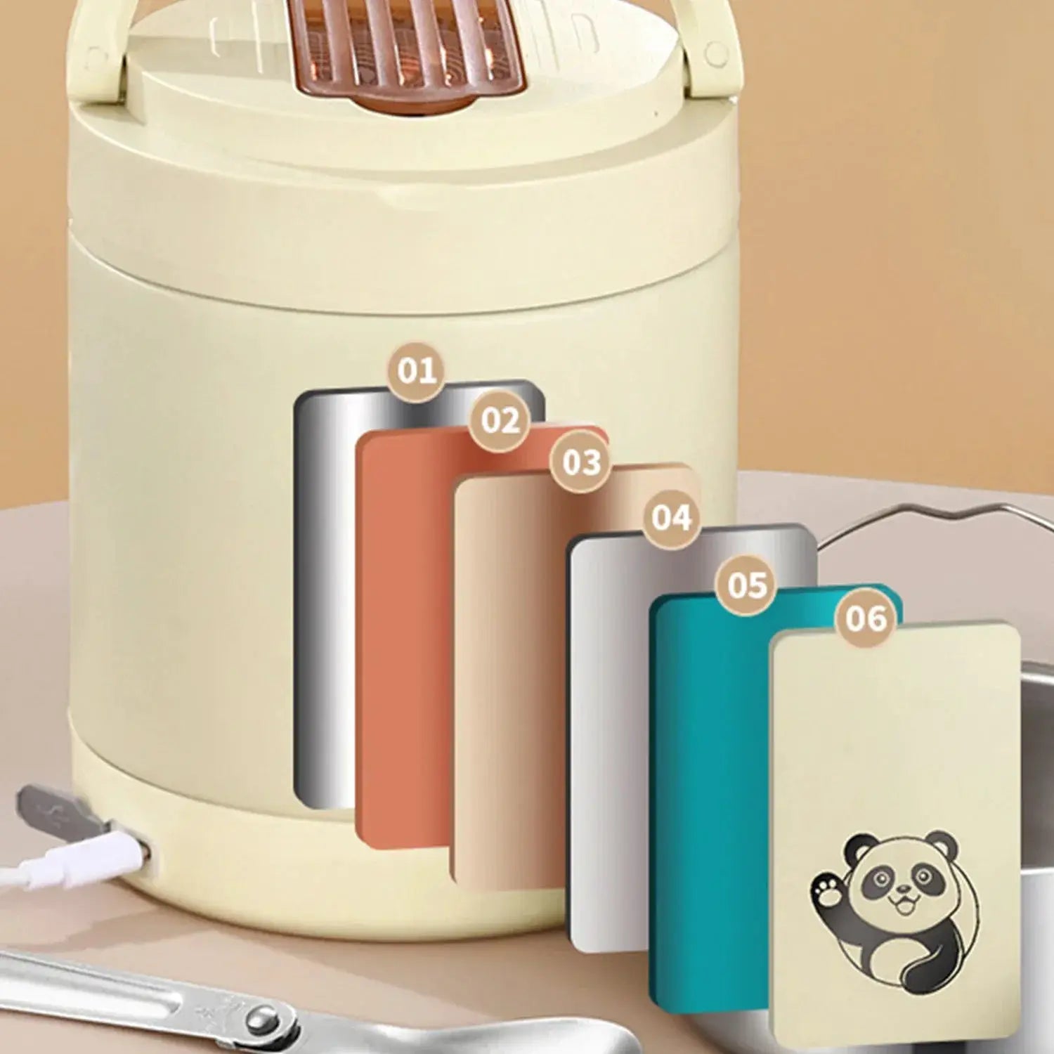1.8L Electric Lunch Box Portable Food Warmer Heater Lunch Boxes for Adults Food Heating Boxes Container for Car Truck Students from PriceLows™