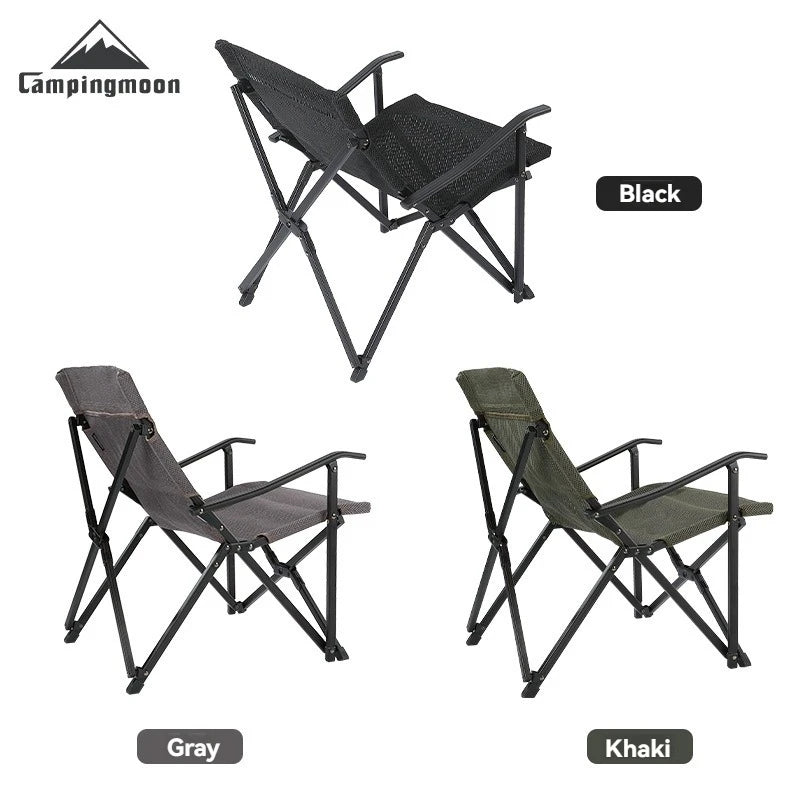 Camping Chair | Aluminum Mesh Seat | Foldable Outdoor | One Size