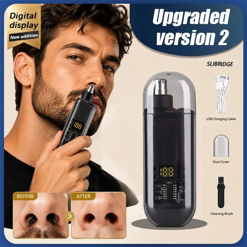 nose hair trimmer and ear for facial hair remover,nasal hair cutter remover cleaning Washable,Portable pro from PriceLows™