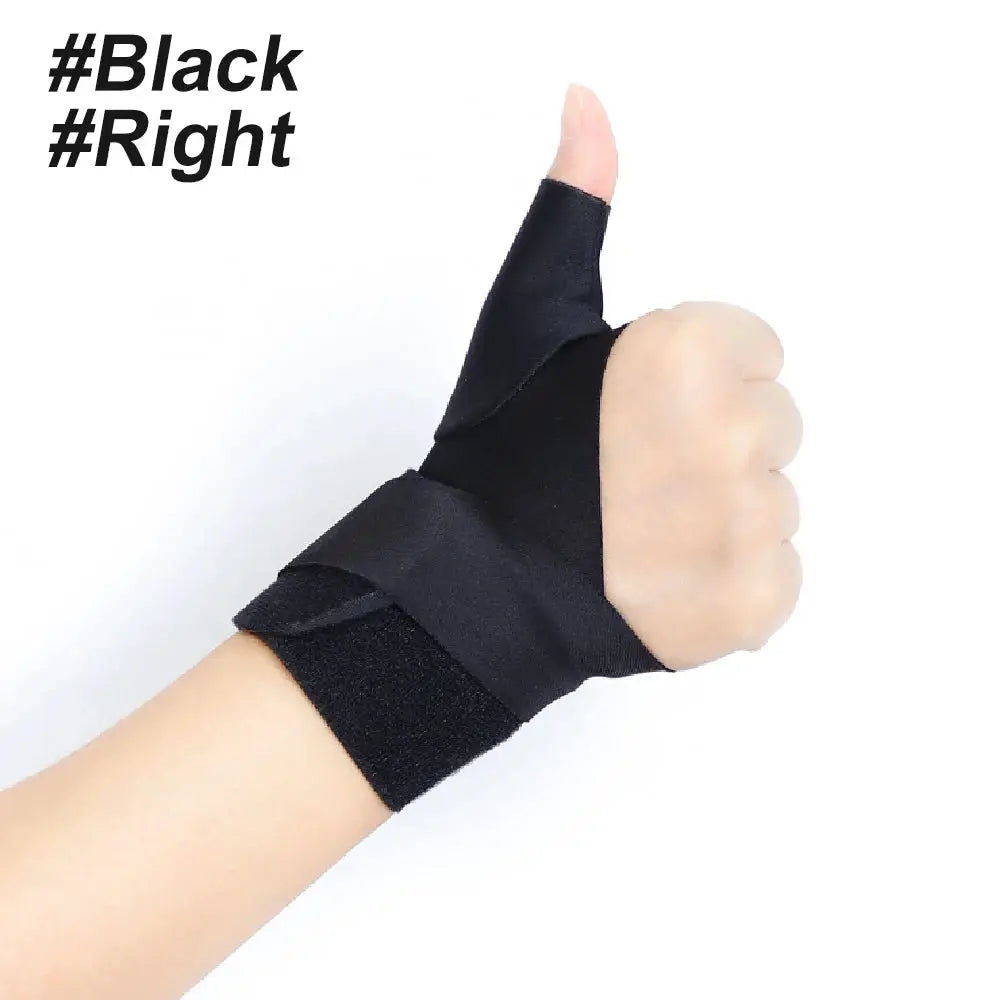 Thumb Wrist Support Brace | Adjustable Knit Liner | For Arthritis Tendonitis Pain Rel