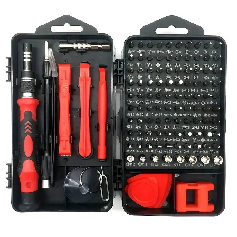 115 in 1 Precision Screwdriver Set, Electronics Repair Tool Kit for PC, Laptop, Cellphone, Watch, PS4, Vive VR, Toy, Eyeglass from PriceLows™