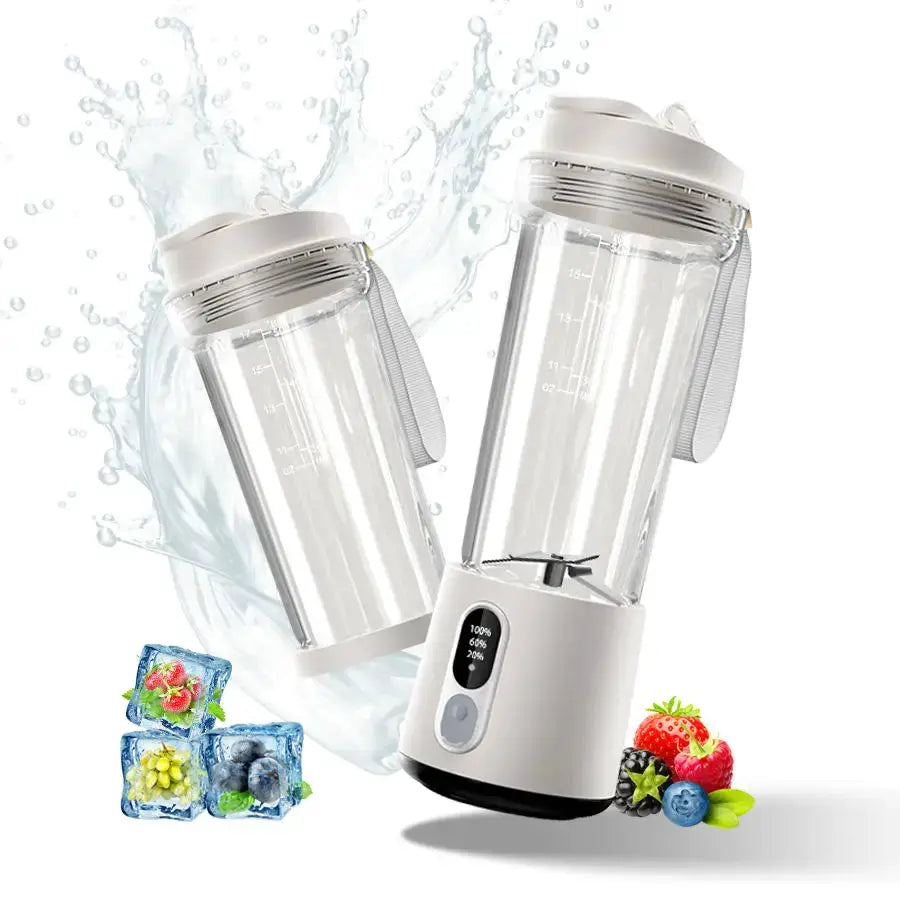 New 300W Powerful Juicer USB 4000mAh Battery Multi-use Juice Cup Grinder Outdoor Portable Fresh Fruit Blender Smoothie Juice Cup from PriceLows™