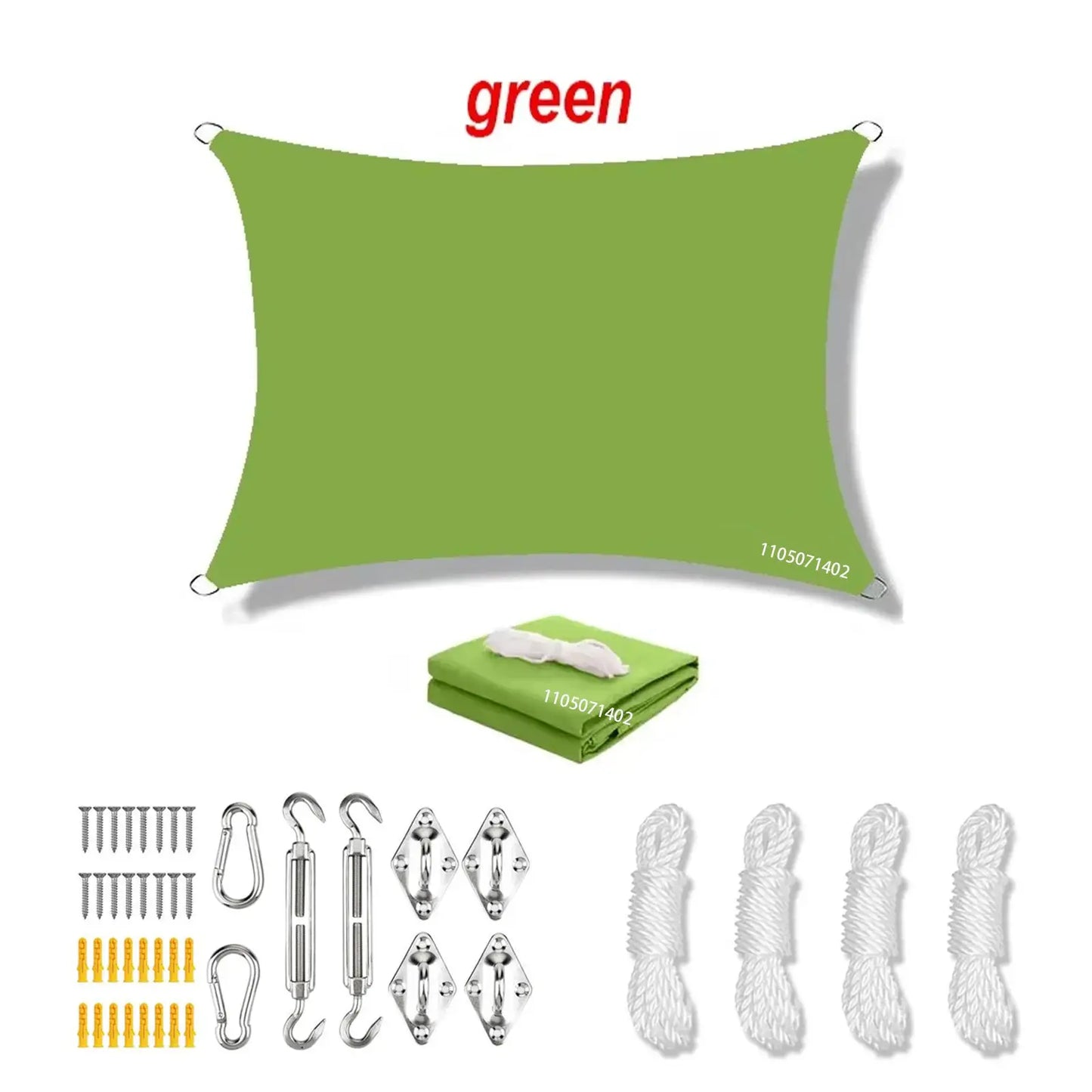 Oxford Sun Shade Sail | Waterproof Anti Uv | 3x3m And 4x5m Sizes