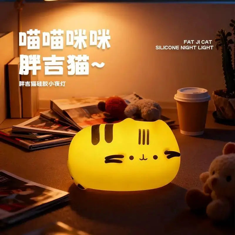Pusheen Night Light | Glow In The Dark | Battery Free | Cartoon Cat