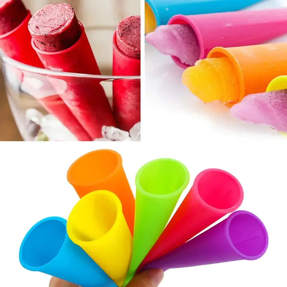 1pc Summer Popsicle Maker Lolly Mould DIY Food-Grade Silicone Ice Cream Mold Ice Lolly Ice Cube Mould Kitchen Gadgets from PriceLows™