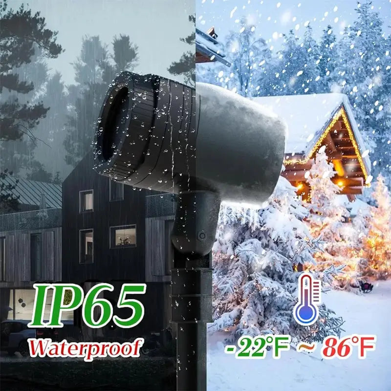 Laser Projector | RGB Remote Control | Waterproof | Holiday Decor