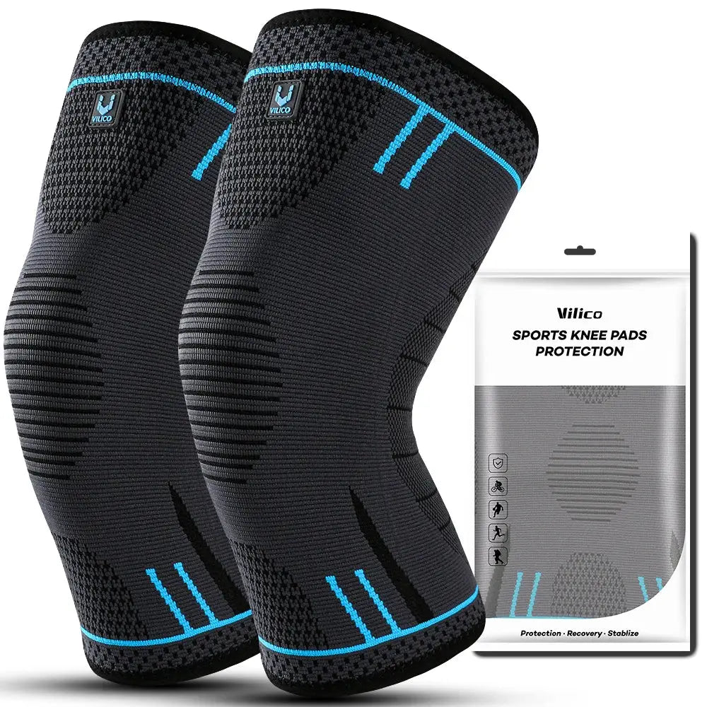 Breathable Compression Knee Sleeve | Anti Slip Nylon | Gym Running