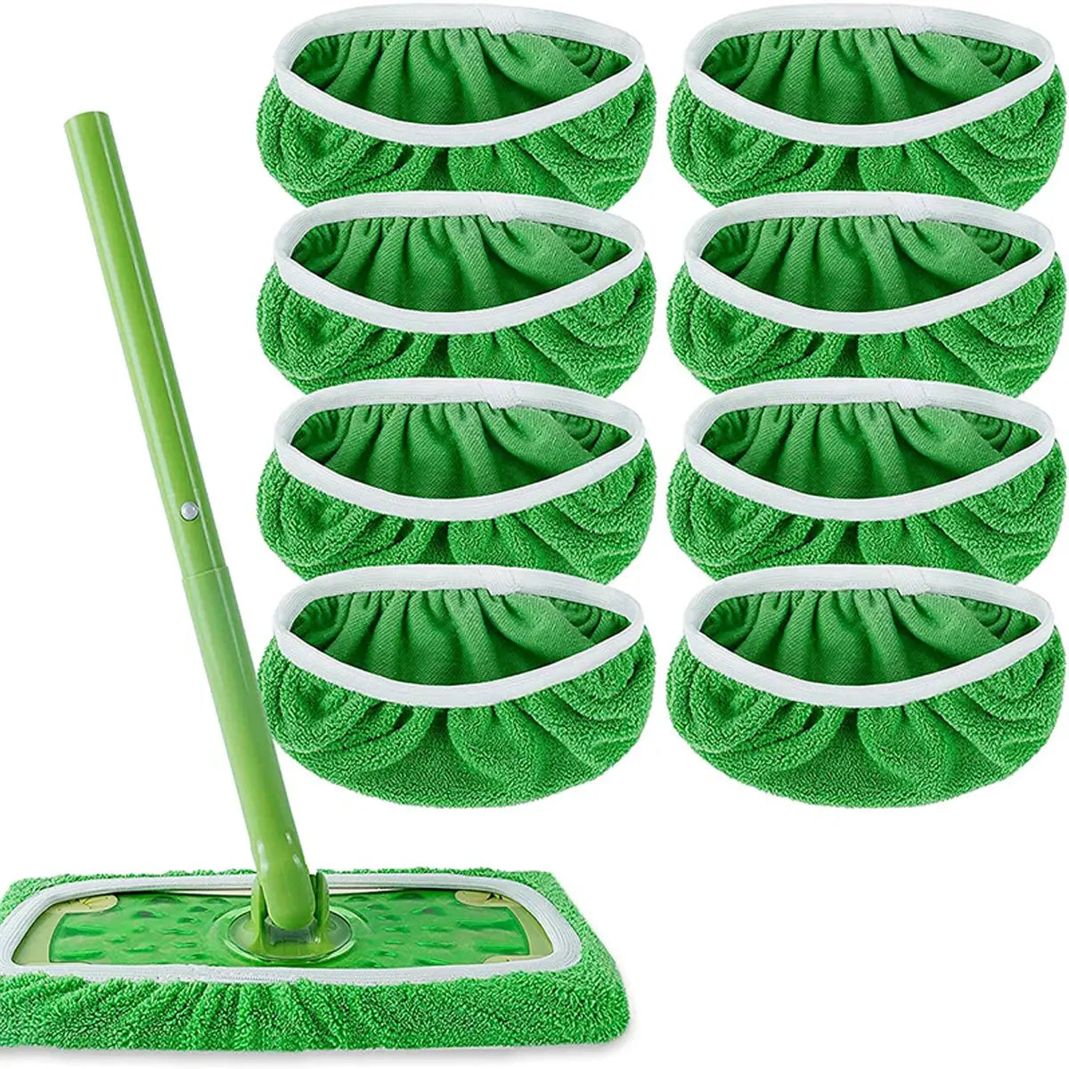 1PC Reusable Microfiber Mop Pads for Swiffer Sweeper, Wet & Dry Cleaning Cloths - Mop Head Washable Refills for Household Floors from PriceLows™