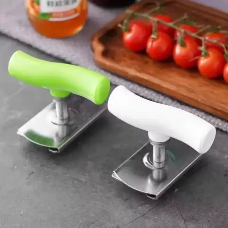 Bottle Opener | Stainless Steel | Rotating Design | White 7.5x4x7 cm