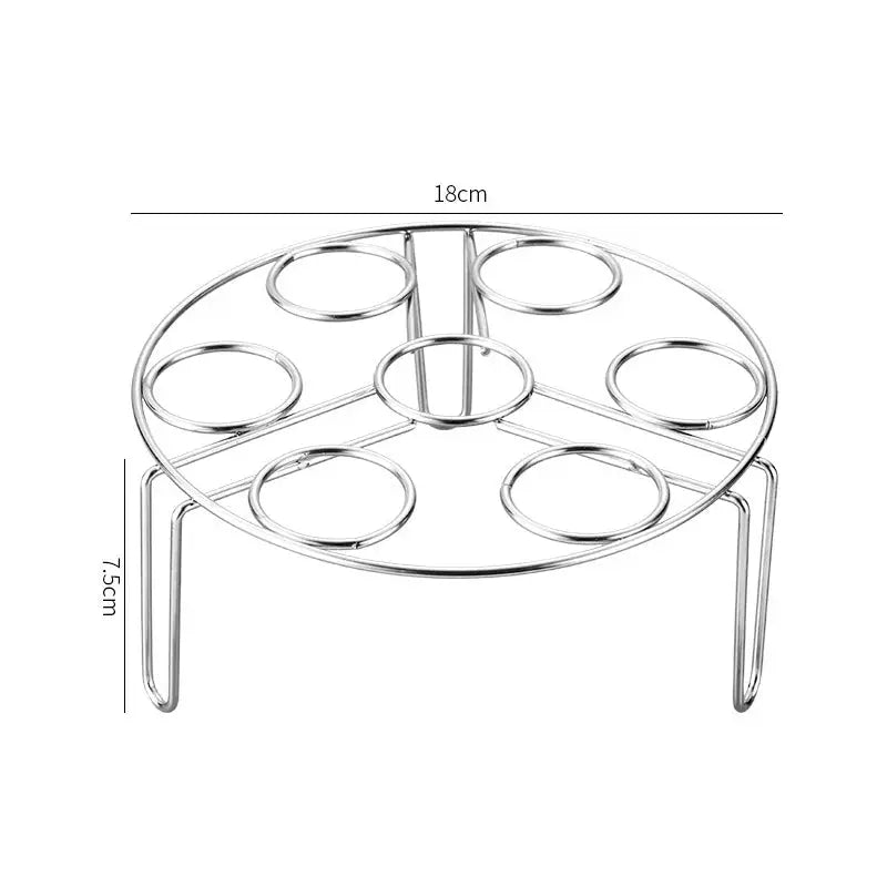 Egg Steamer Rack Trivet | Stainless Steel | Instant Pot Compatible | JT192