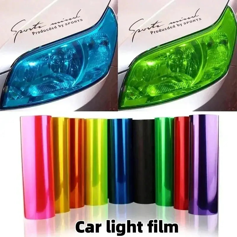 Car light film Amber Orange light film Car Fog Light Headlight Taillight Tint Vinyl Film Sheet Sticker Auto Body Film Cover from PriceLows™