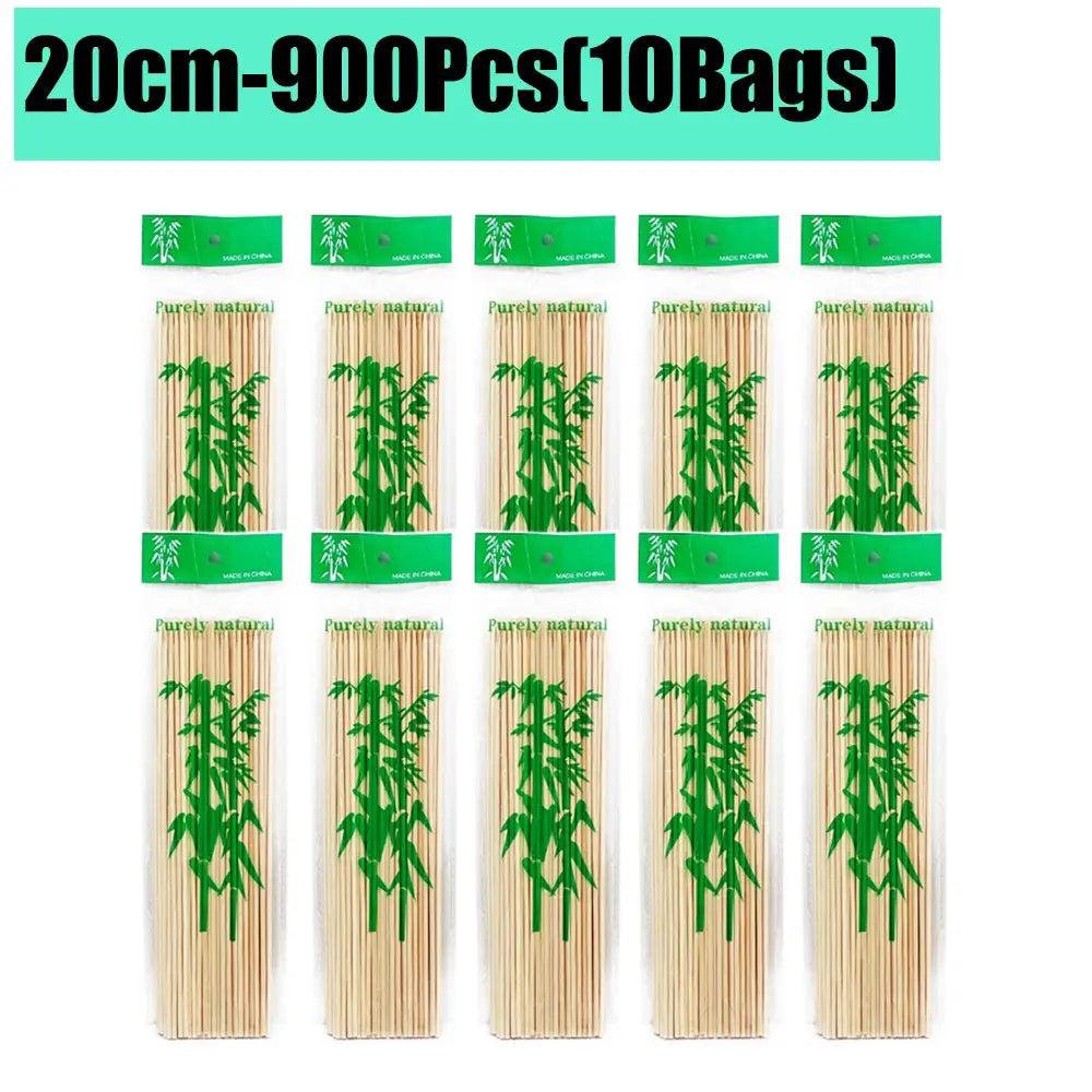 Bamboo Skewers | Natural Color | 15/20/25/30cm | 80-90 Pcs Pack