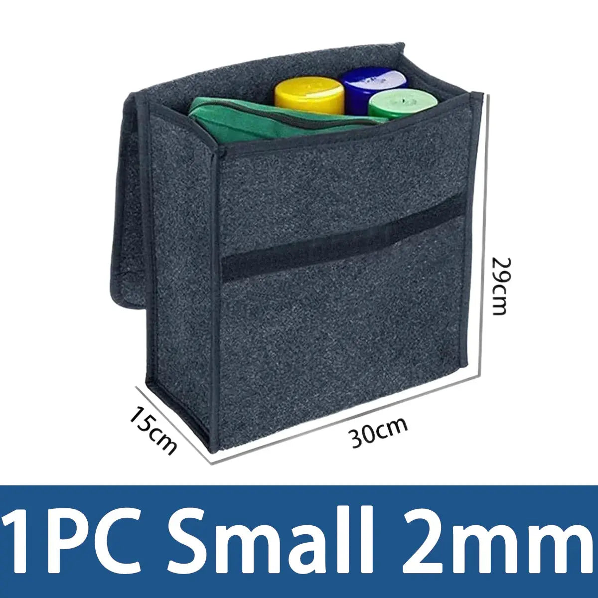 1PC 2/3mm Car Trunk Soft Felt Storage Box Car Storage Bag Foldable Handheld Design Car Storage Bag Car Trunk Organizer Odorless from PriceLows™