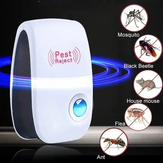 1PCS Electromagnetic Mosquito Anti Mouse Insect Repeller Rat Cockroach Household Pest Reject Repellent Electronic Ultrasonic from PriceLows™