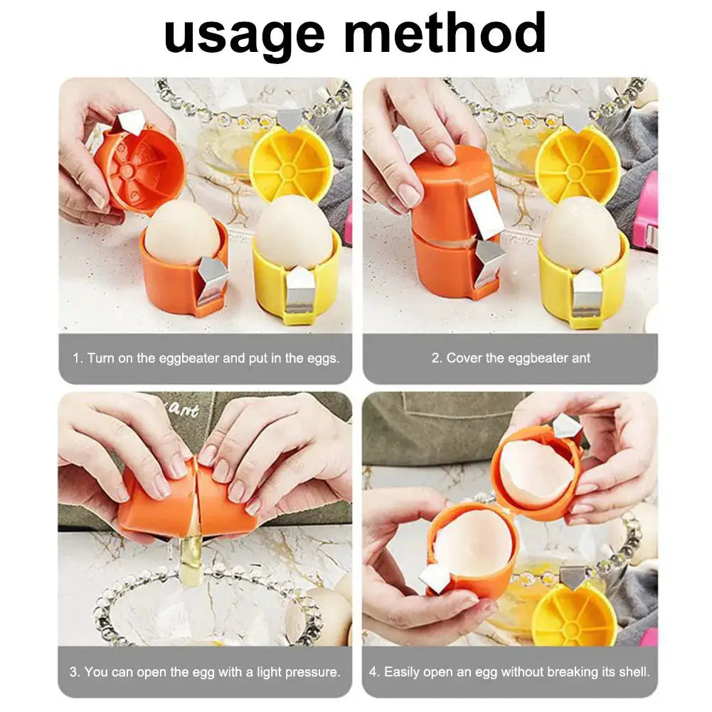 Egg Shell Opener Egg Beater Eggshell Separator Egg Cracking Tool Convenient Opening Eggshells Household Kitchen Baking Tools from PriceLows™