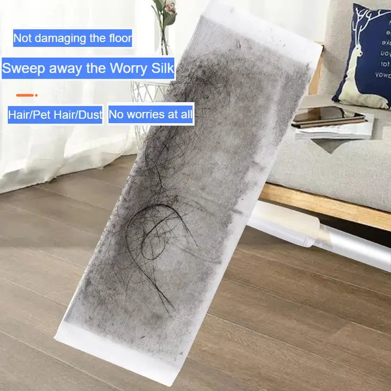 30/200Pcs Of Dust Removal Paper Disposable Household Dust Removal Cloth Electrostatic Mop Pad Floor Tile Floor Cleaning Supplies from PriceLows™