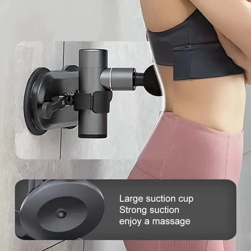 Suction Cup Massage Gun Holder | Hands Free Design | Wall Mount Bracket