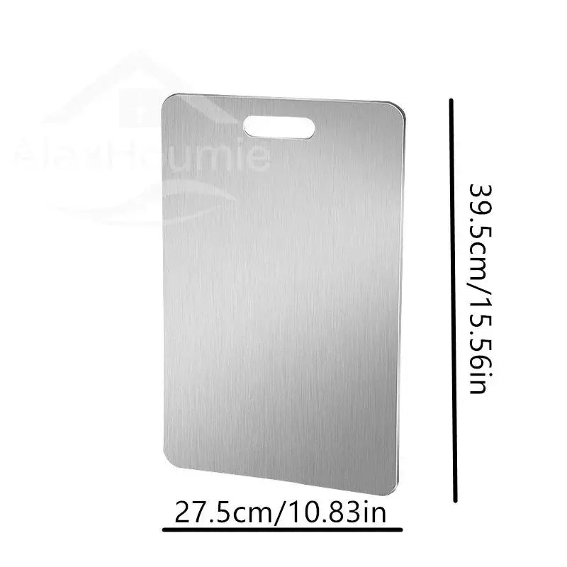 Stainless Steel Cutting Board | Rectangular Shape | Multipurpose Design