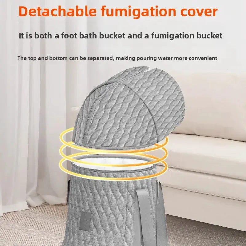 Foldable Foot Bath | Portable Travel Spa | Waterproof Bucket